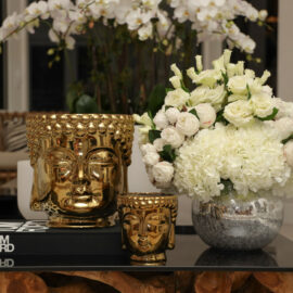 Gold Buddha Grande Candle