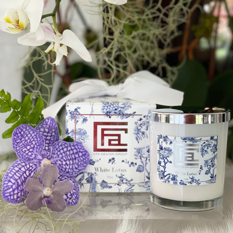 White Lotus Candle (11 oz.)