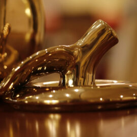 La Pomme Candle (Gold)